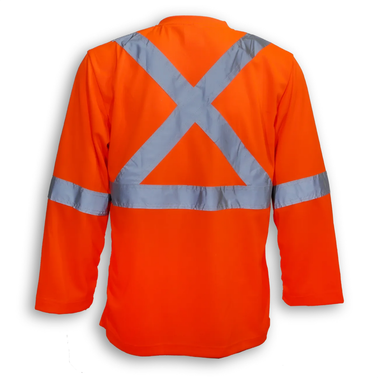 100% Soft Polyester Hi-Vis Traffic Safety T-Shirt by Big K Clothing - Style BK6012