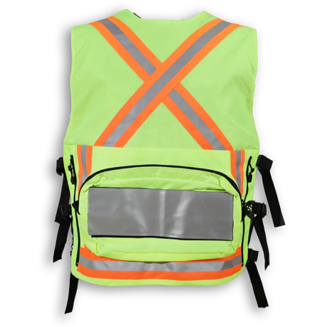 Hi-Vis First Aid Safety Vest by Big K Clothing - Style BK625