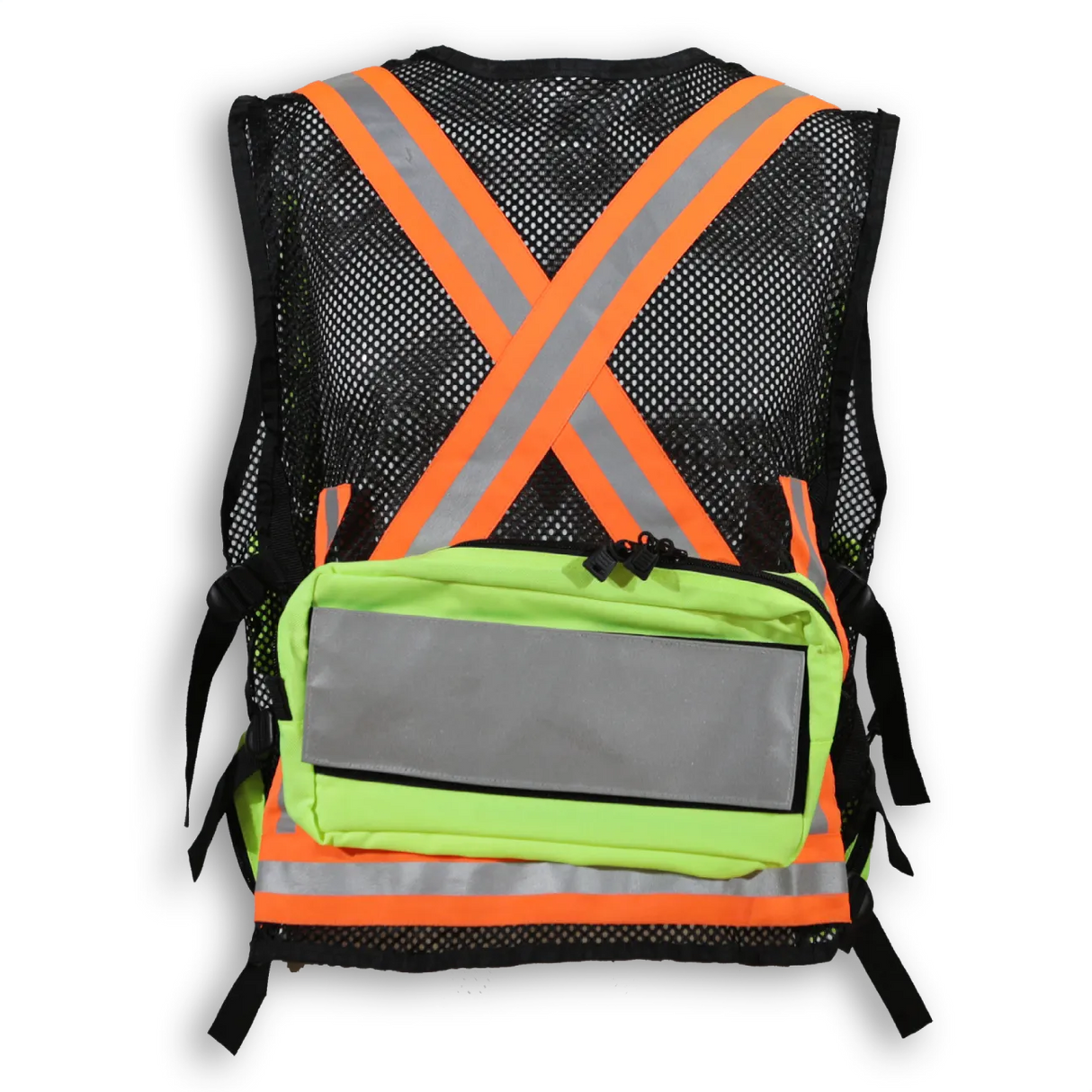 Hi-Vis Mesh First Aid Safety Vest by Big K Clothing - Style BK625-M