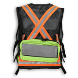 Hi-Vis Mesh First Aid Safety Vest by Big K Clothing - Style BK625-M