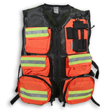 Hi-Vis Mesh First Aid Safety Vest by Big K Clothing - Style BK625-M