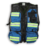 Hi-Vis Mesh First Aid Safety Vest by Big K Clothing - Style BK625-M