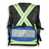 Hi-Vis Mesh First Aid Safety Vest by Big K Clothing - Style BK625-M