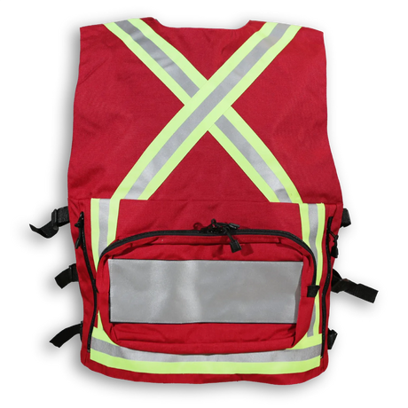 Hi-Vis First Aid Safety Vest by Big K Clothing - Style BK625
