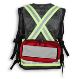 Hi-Vis Mesh First Aid Safety Vest by Big K Clothing - Style BK625-M
