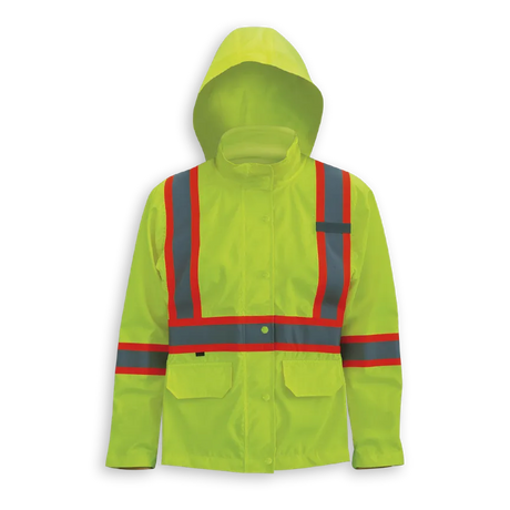 Woman’s 300 Denier Polyester Rain Jacket by Big K Clothing - BK802W