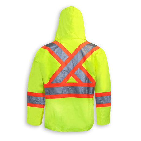 Woman’s 300 Denier Polyester Rain Jacket by Big K Clothing - BK802W