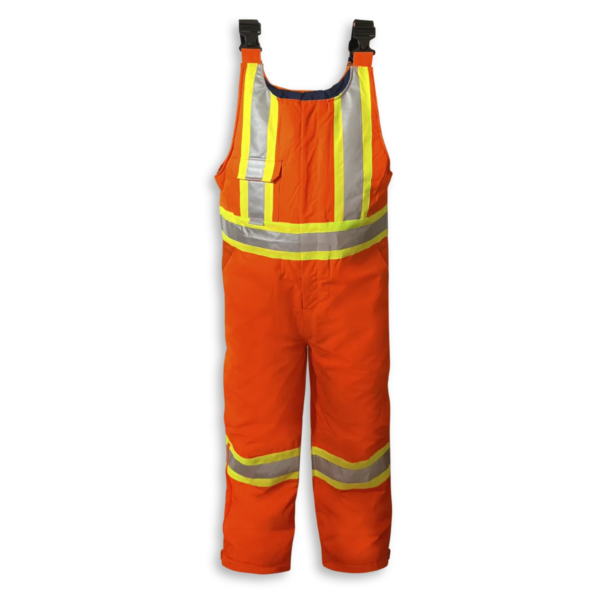 Hi-Vis Quilt Lined Bib Rain Pant by Big K Clothing - Style BK805