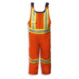Hi-Vis Quilt Lined Bib Rain Pant by Big K Clothing - Style BK805