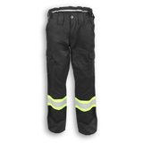 Hi-Vis Black Polyester/Cotton Cargo Pant by Big K Clothing - Style BK908BLK