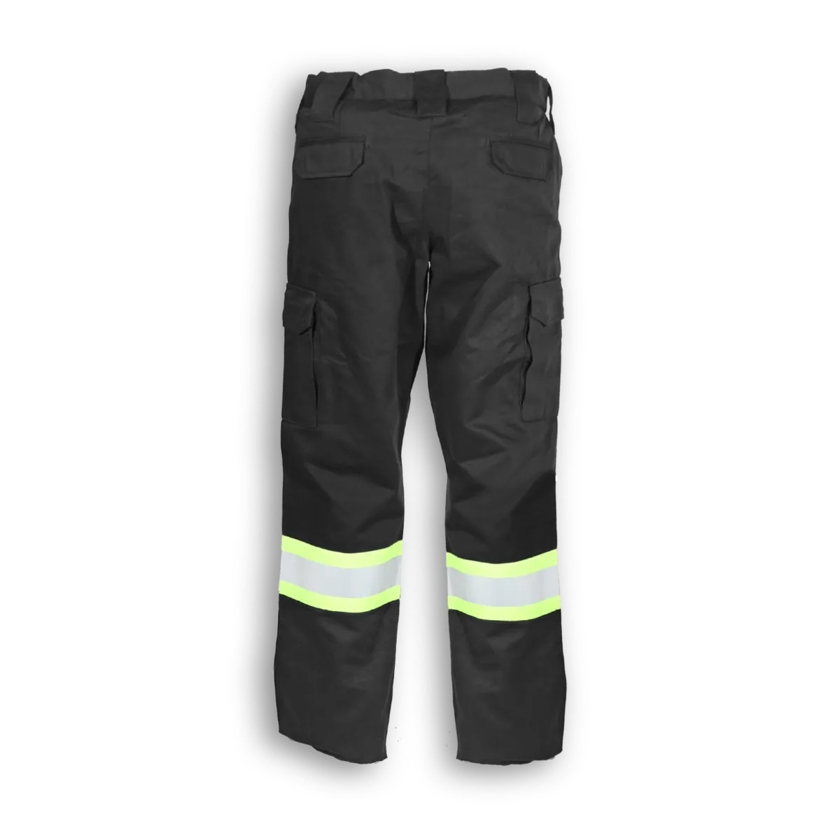 Woman’s Hi-Vis Black Polyester/Cotton Cargo Pants by Big K Clothing - Style BK908BLKW