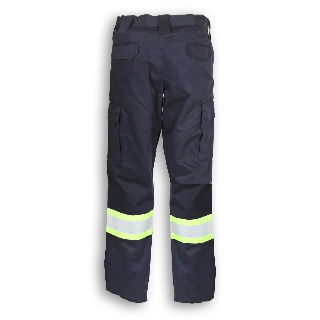 Hi-Vis Navy Polyester/Cotton Cargo Pants by Big K Clothing - Style BK908NV