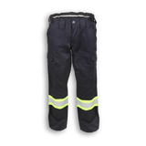 Woman’s Hi-Vis Navy Polyester/Cotton Cargo Pants by Big K Clothing - Style BK908NVW