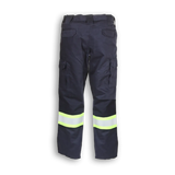 Woman’s Hi-Vis Navy Polyester/Cotton Cargo Pants by Big K Clothing - Style BK908NVW