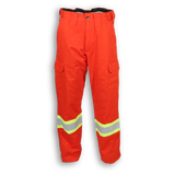 Hi-Vis Orange Polyester/Cotton Cargo Pants by Big K Clothing - Style BK908ORG