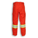 Hi-Vis Orange Polyester/Cotton Cargo Pants by Big K Clothing - Style BK908ORG