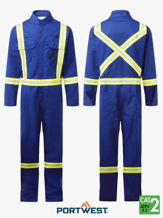 Bizflame 88/12 Iona Xtra 7 oz. FR Coverall by Portwest - Style FR511