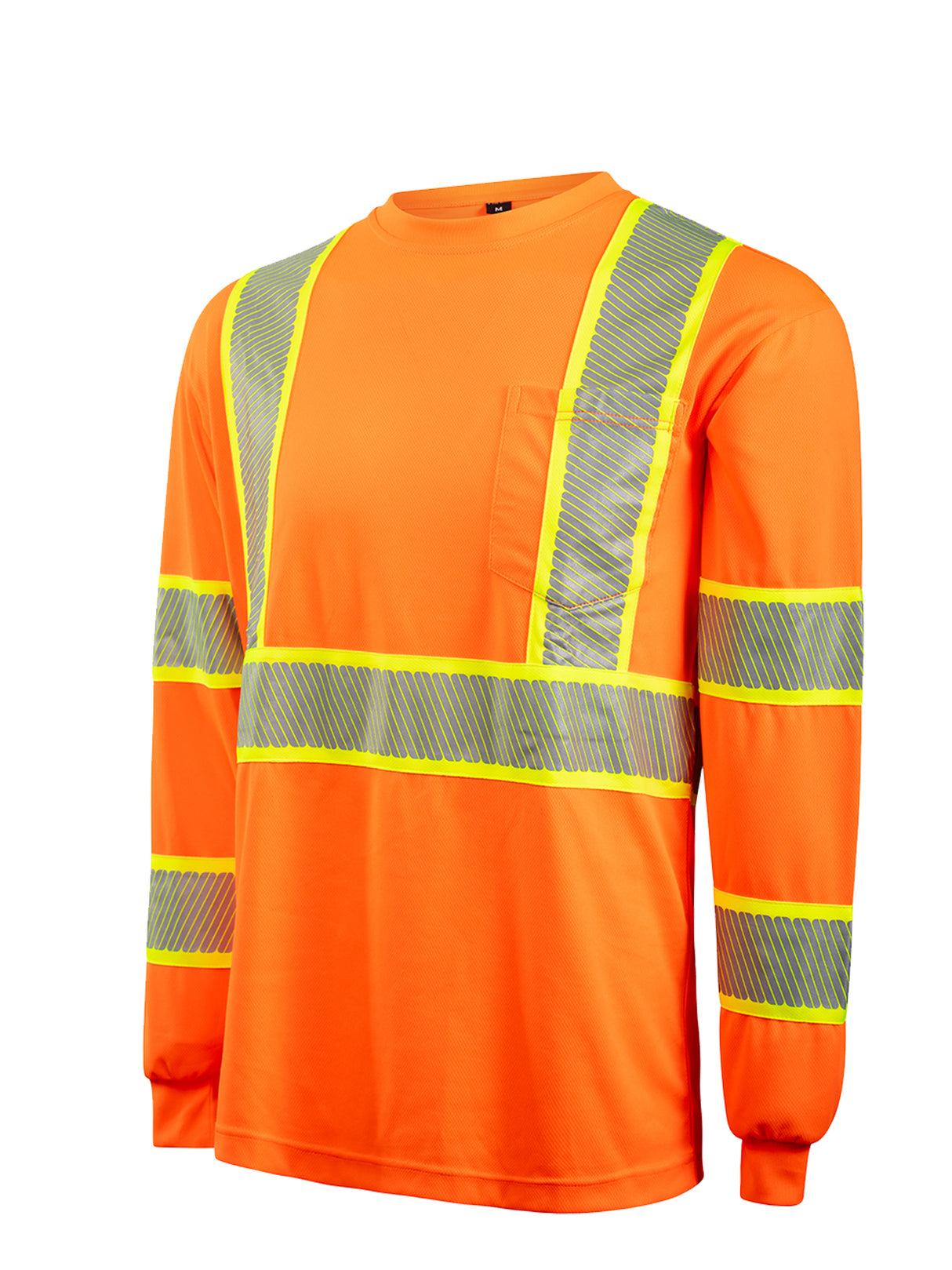 Hi-Vis Segmented Tape T-Shirt L/S by Portwest - Style CA113/CB113