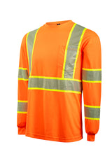 Hi-Vis Segmented Tape T-Shirt L/S by Portwest - Style CA113/CB113