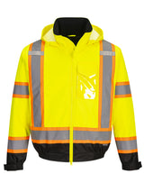 Hi-Vis Winter Bomber Jacket by IFR Workwear Style CA160