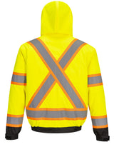 Hi-Vis Winter Bomber Jacket by IFR Workwear Style CA160