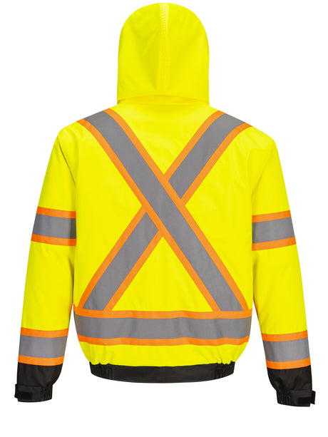 Hi-Vis Winter Bomber Jacket by IFR Workwear Style CA160