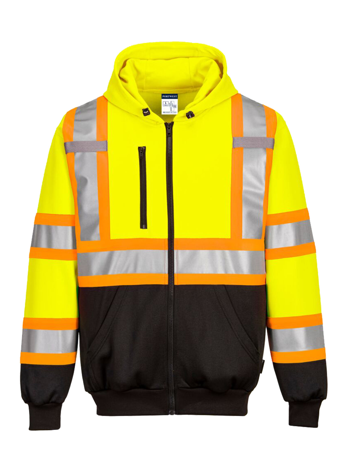 Hi-Vis Hoodie by Portwest Style CA170