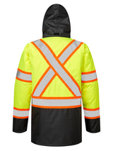 Hi-Vis Contrast Tape Winter Jacket by Portwest - Style CA369