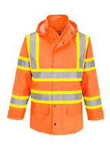 Hi-Vis 5-in-1 Traffic Jacket by Portwest, Style CA768/CB768
