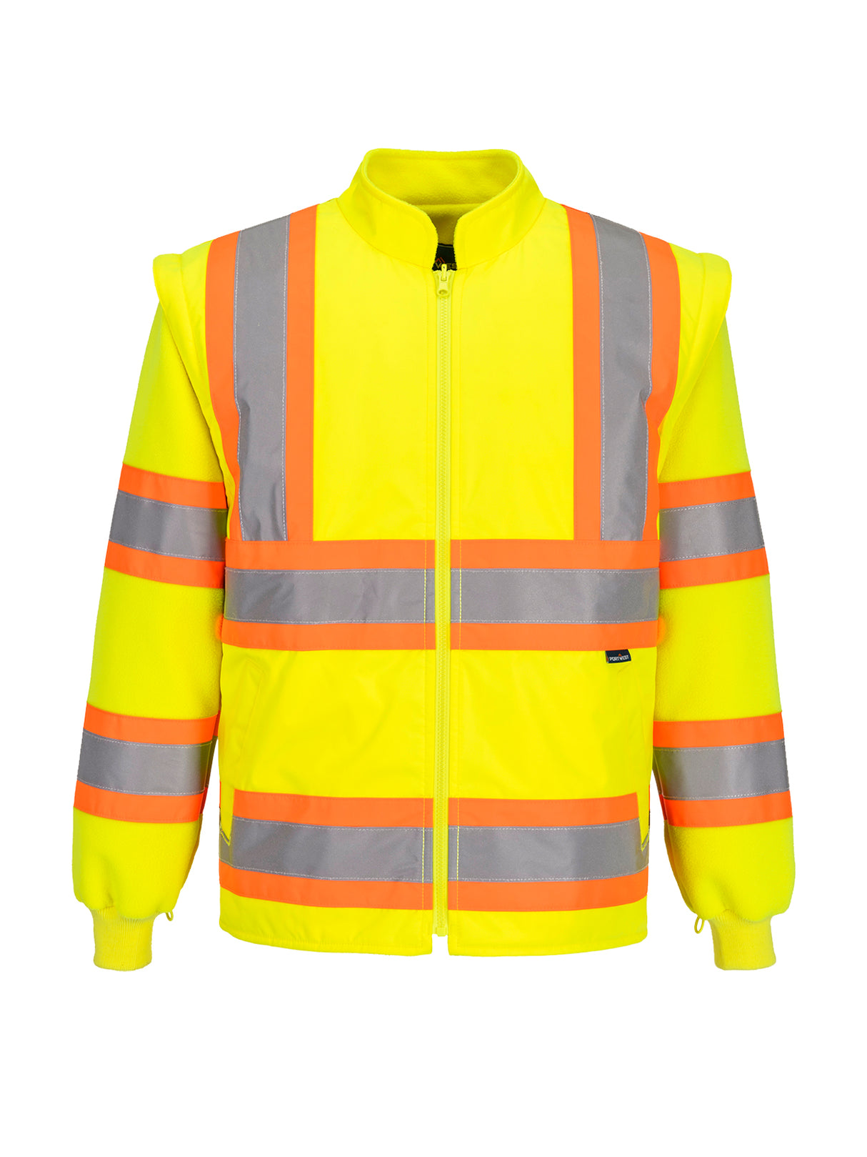 Hi-Vis 5-in-1 Traffic Jacket by Portwest, Style CA768/CB768