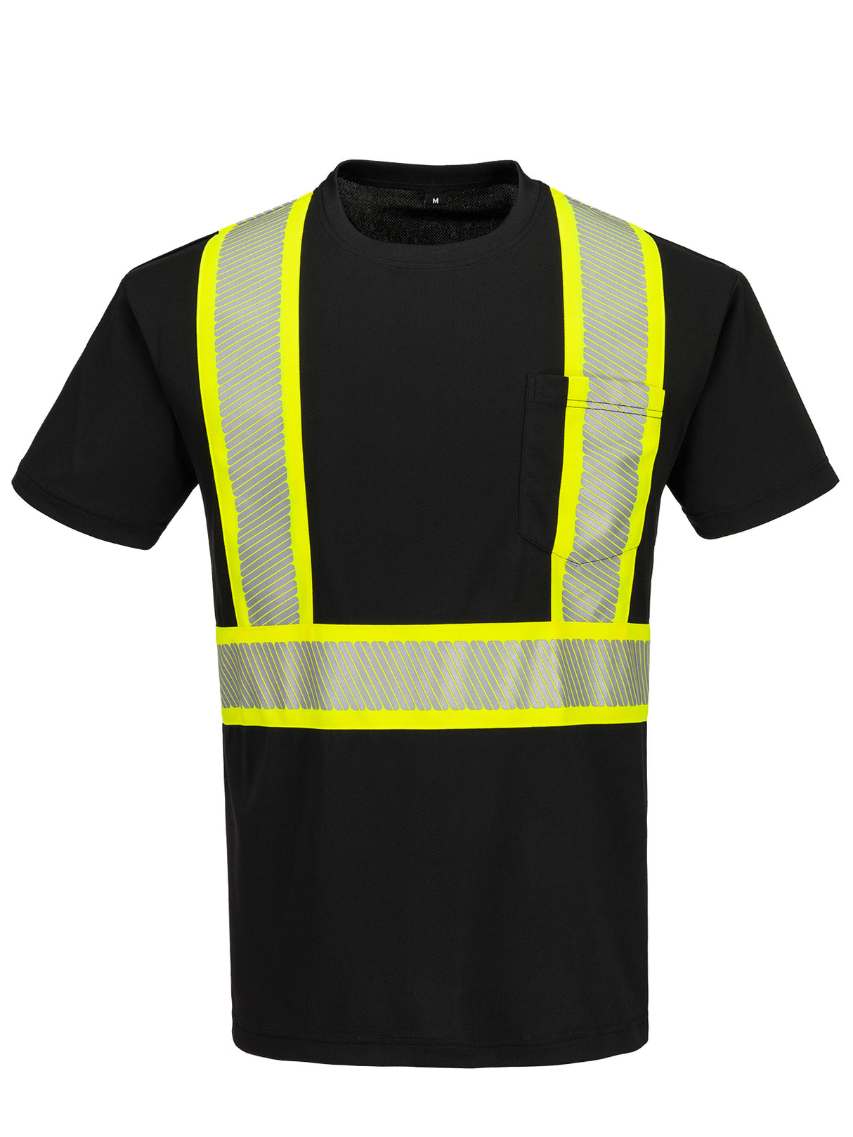 Hi-Vis Segmented Tape T-Shirt S/S by Portwest - Style CA112/CB112