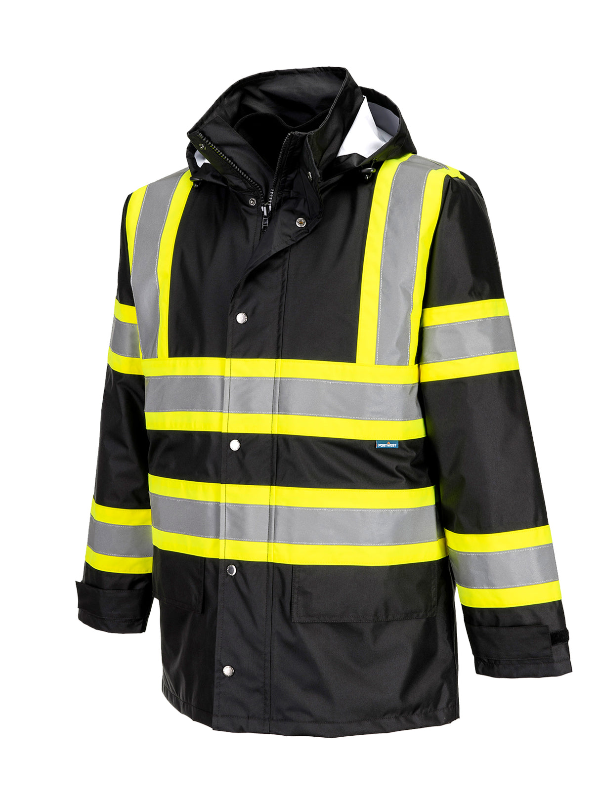 Hi-Vis 5-in-1 Traffic Jacket by Portwest, Style CA768/CB768
