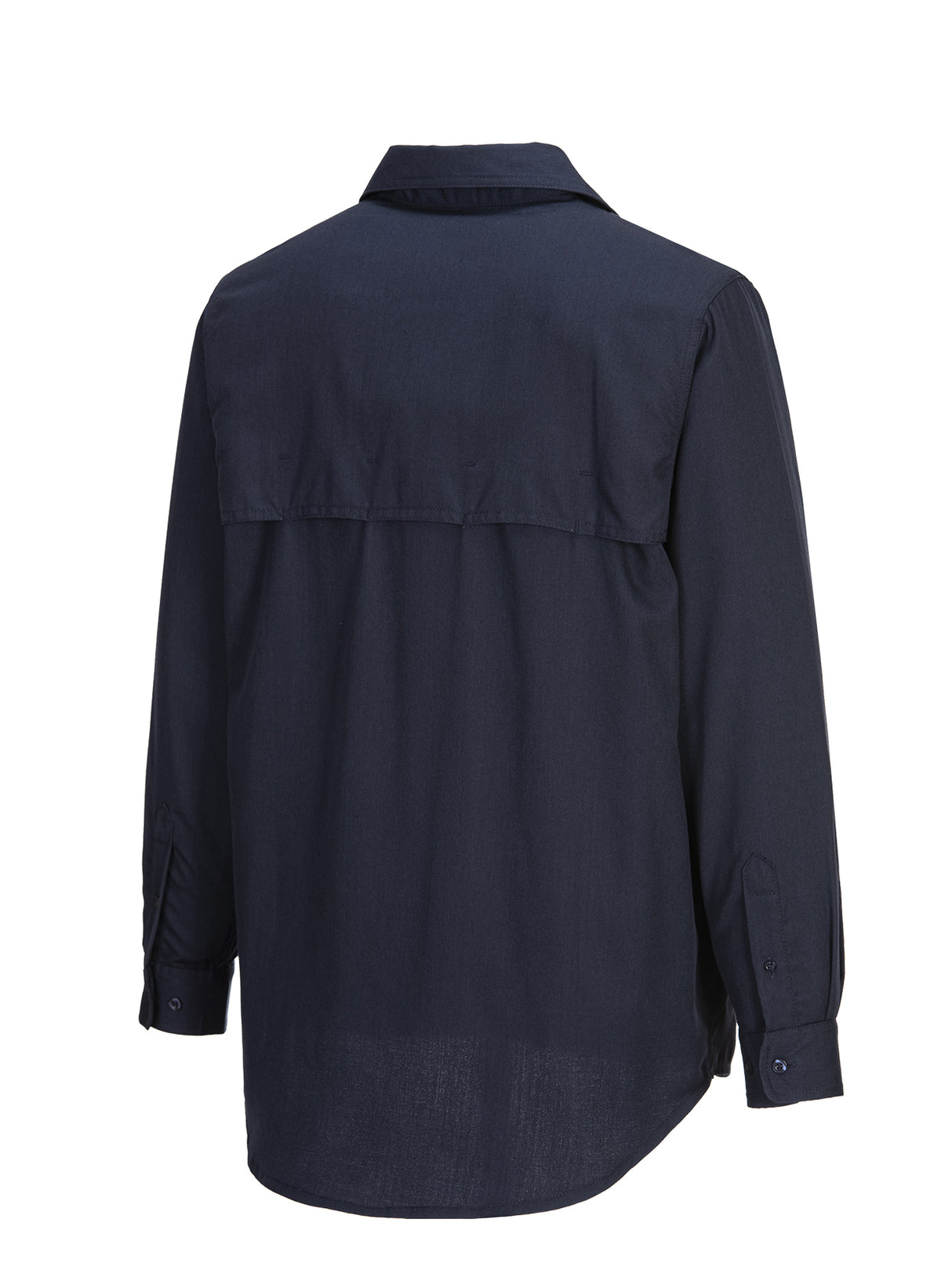 Navy Portflame Plus Vented FR Shirt by Portwest - Style FR705NA