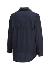 Navy Portflame Plus Vented FR Shirt by Portwest - Style FR705NA