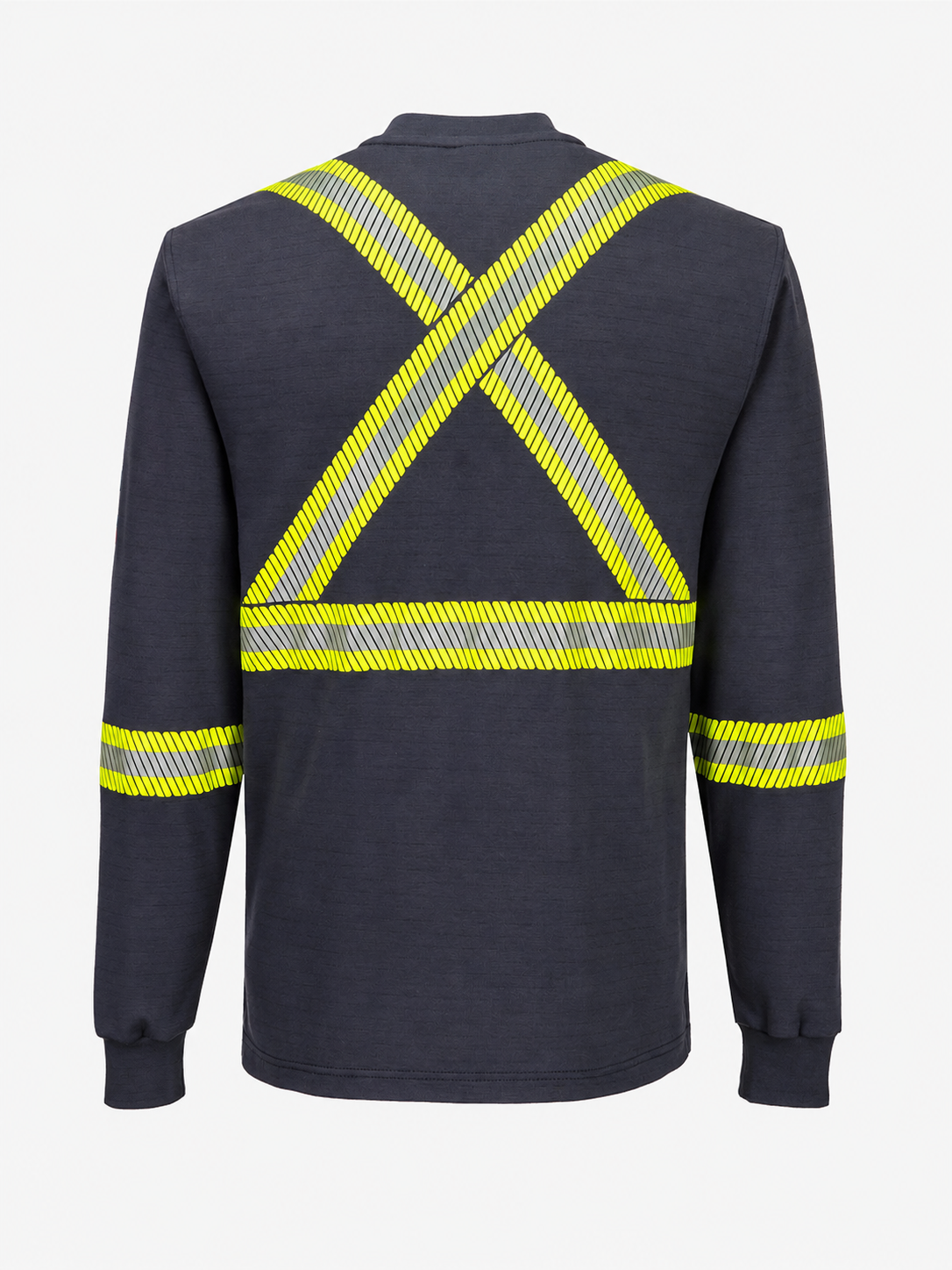 Navy Bizflame knit 2" FR Henley by Portwest - Style FR748