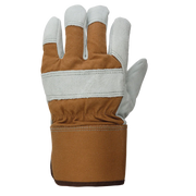 Cow Split Leather Fitters Glove Thinsulate by Tough Duck - GI660