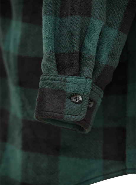 Buffalo Check Fleece Shirt by Tough Duck - Style i964