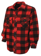 Buffalo Check Fleece Shirt by Tough Duck - Style i964