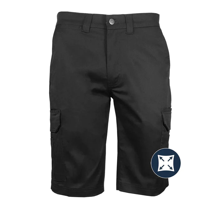 Stretch Cargo Shorts by GATTS Workwear - Style 011EXS