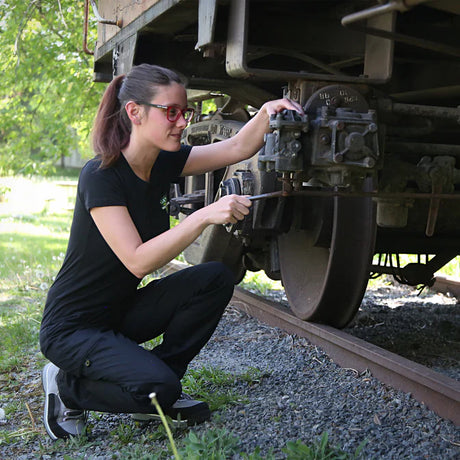 Women's Stretch Work Pant by GATTS Workwear - Style 773EX