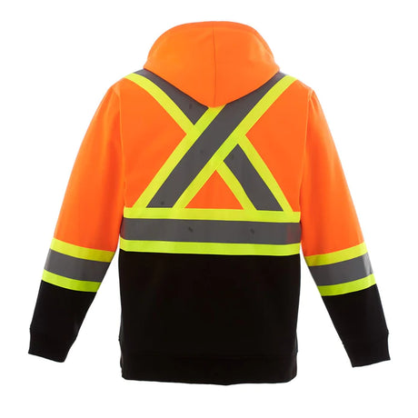 CX2 Freedom Hi-Vis Full Zip Polyester Fleece Hoodie - Style L00682