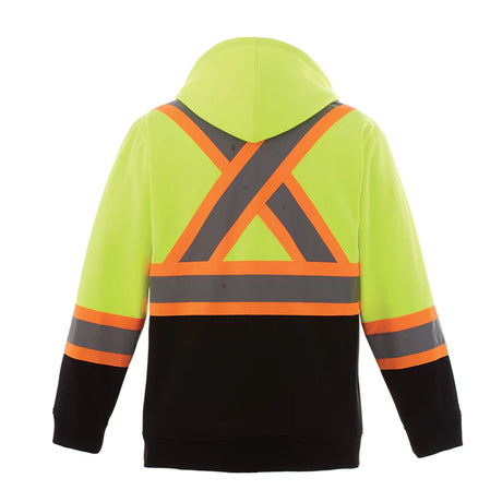 CX2 Freedom Hi-Vis Full Zip Polyester Fleece Hoodie - Style L00682