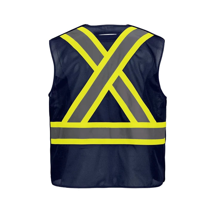 CX2 Sentinel - Mesh Hi-Vis 5 Point Tear-away Vest - Dual Sized - L01155