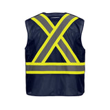 CX2 Sentinel - Mesh Hi-Vis 5 Point Tear-away Vest - Dual Sized - L01155