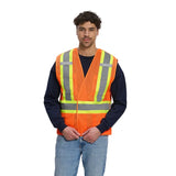 CX2 Sentinel - Mesh Hi-Vis 5 Point Tear-away Vest - Dual Sized - L01155