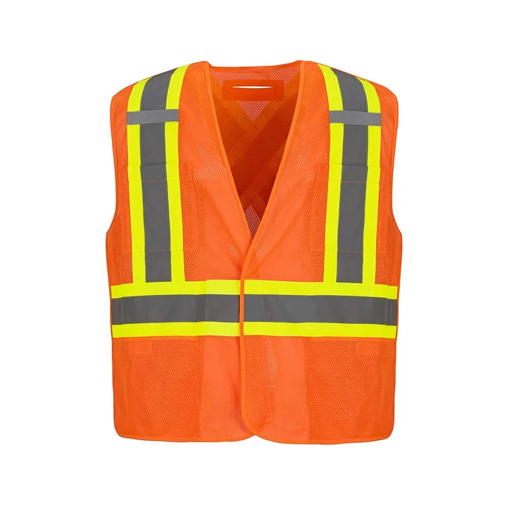CX2 Sentinel - Mesh Hi-Vis 5 Point Tear-away Vest - Dual Sized - L01155