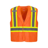 CX2 Sentinel - Mesh Hi-Vis 5 Point Tear-away Vest - Dual Sized - L01155