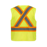 CX2 Sentinel - Mesh Hi-Vis 5 Point Tear-away Vest - Dual Sized - L01155