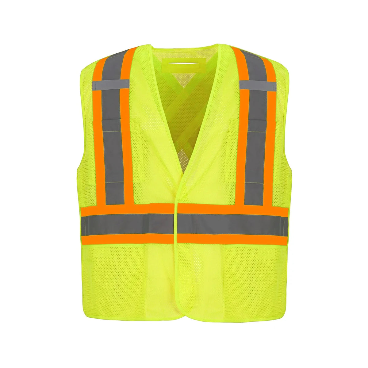 CX2 Sentinel - Mesh Hi-Vis 5 Point Tear-away Vest - Dual Sized - L01155