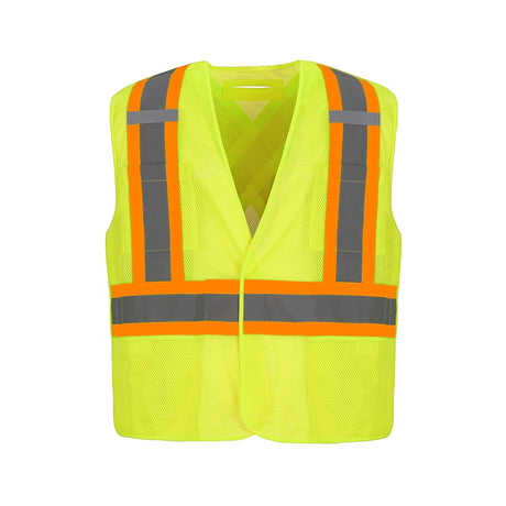 CX2 Sentinel - Mesh Hi-Vis 5 Point Tear-away Vest - Dual Sized - L01155